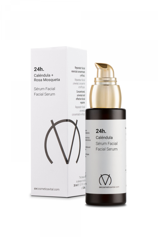 Sérum 24h. Caléndula + Rosa Mosqueta 30ml